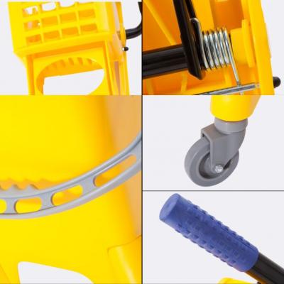 31L Industial Side-press Cleaning wringer mop bucket