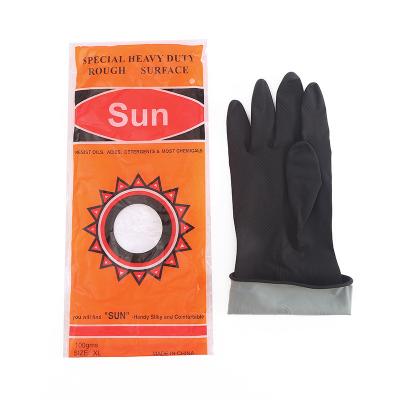 Natural latex protective gloves anti-slip protective wear gloves