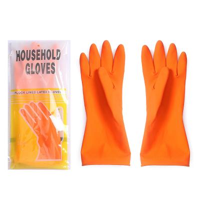 Cleaning latex gloves Durable kitchen dishwashing gloves