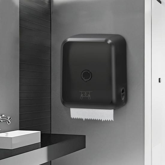 ABS Plastic Hand Tissue Dispenser for Bathroom for Home or Hotel Use Lock Feature Included