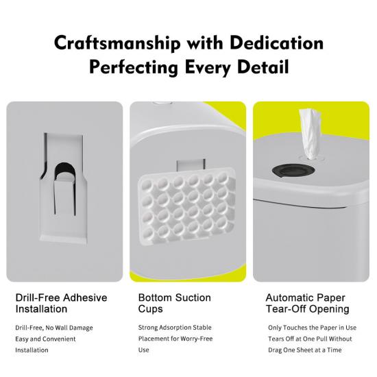 Napkin tissue dispenser