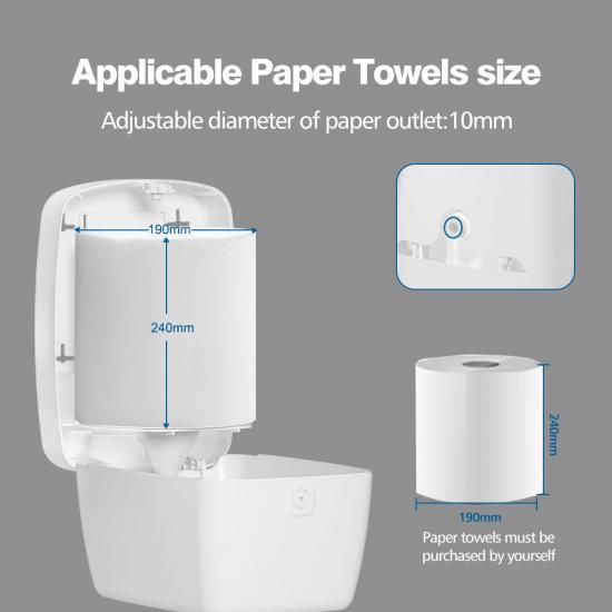 ABS Wall Mounted Tissue Dispenser